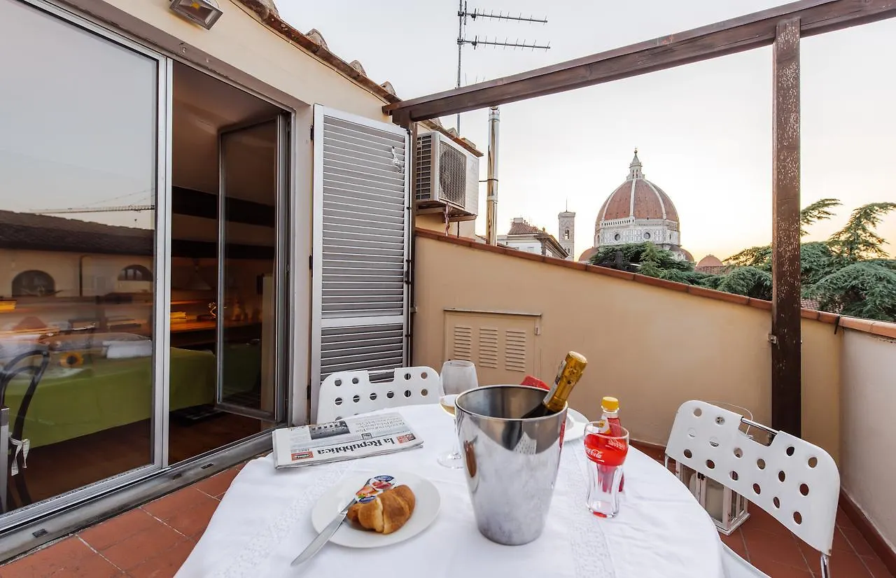 Penthouse Le Terrazze Duomo View Apartment Florence Italy